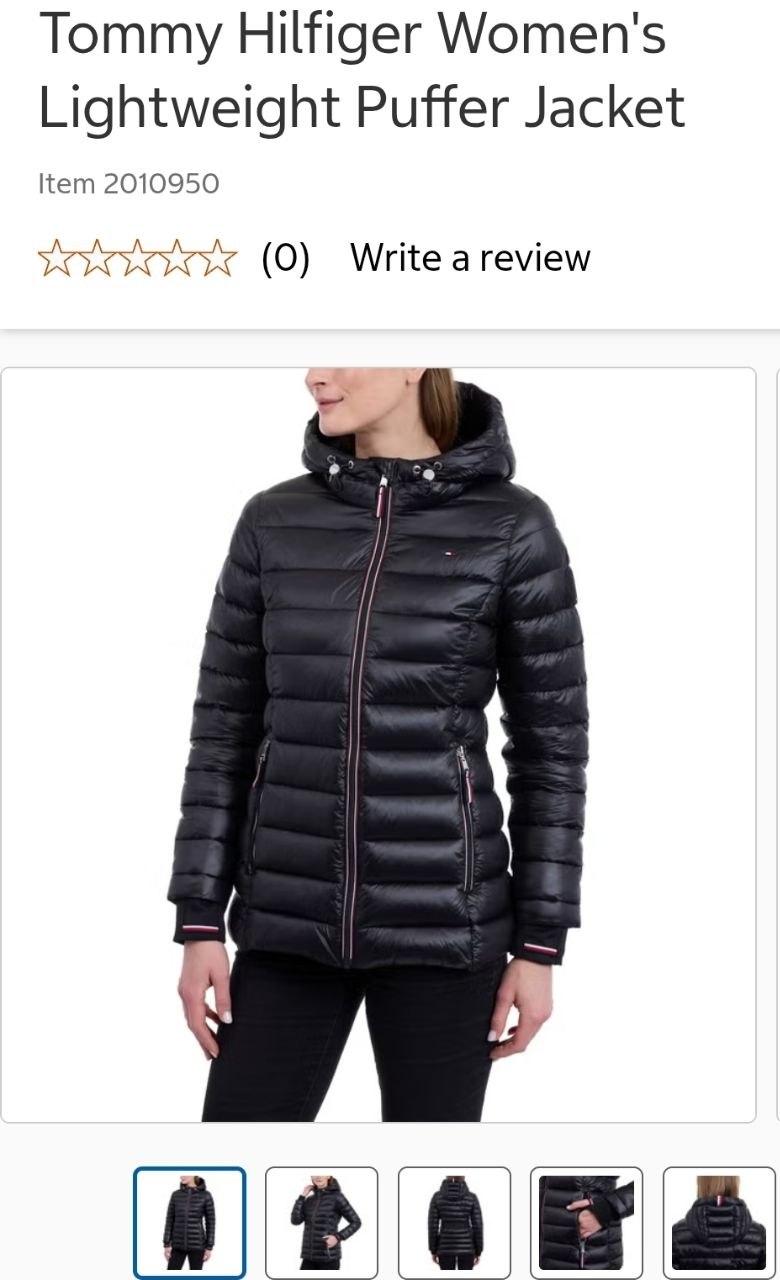 Tommy Hilfiger Women's Lightweight Puffer Jacket