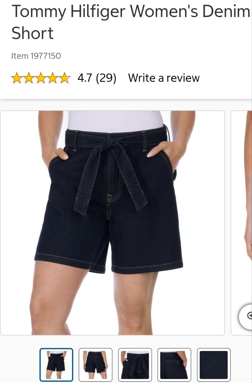 Tommy Hilfiger Women's Denim Short