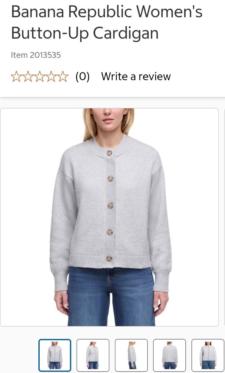 Banana Republic Women's Button-Up Cardigan