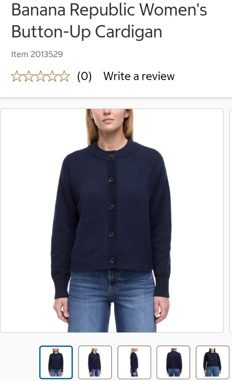 Banana Republic Women's Button-Up Cardigan