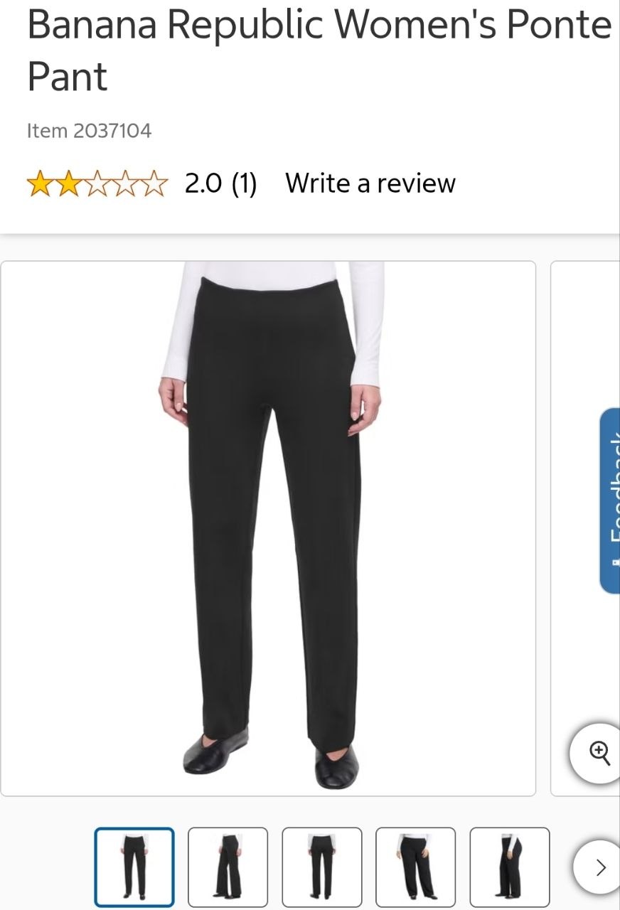 Banana Republic Women's Ponte Pant