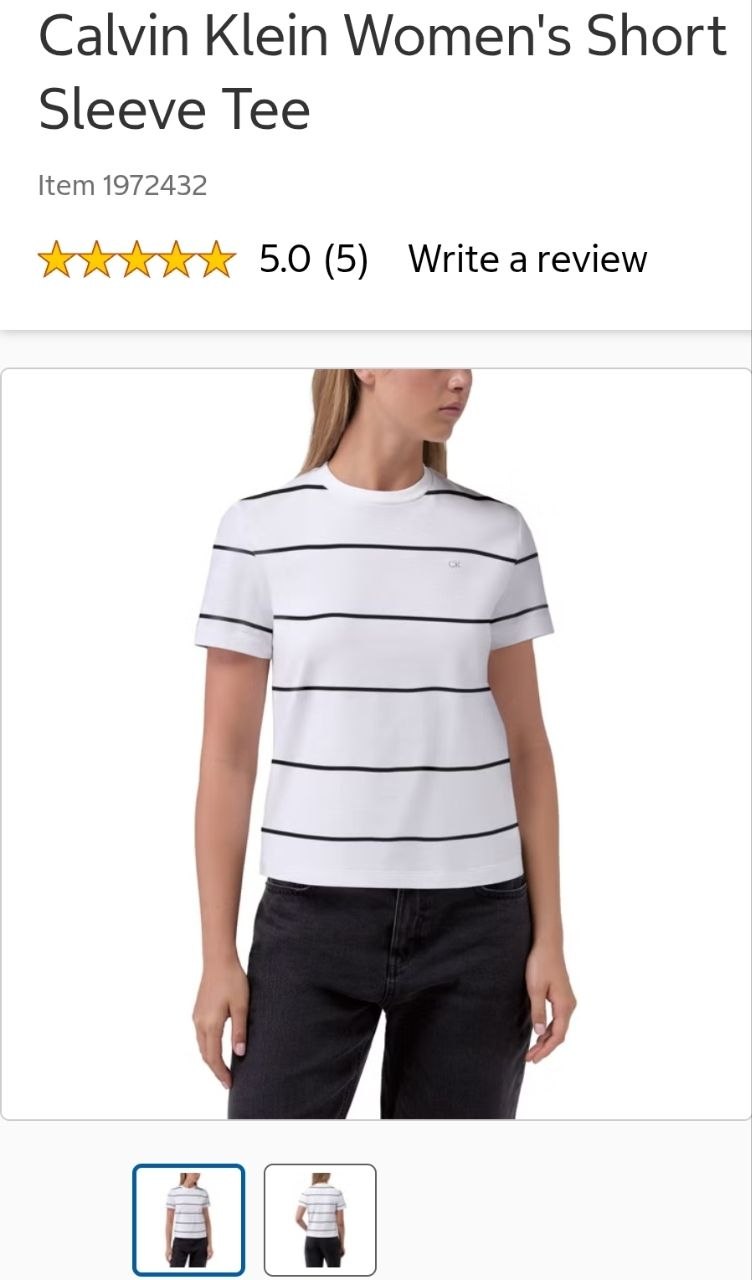 Calvin Klein Women's Short Sleeve Tee