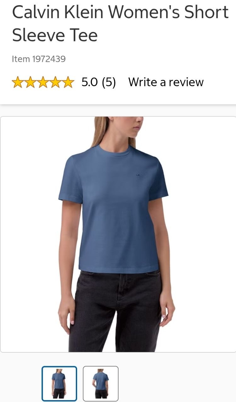 Calvin Klein Women's Short Sleeve Tee