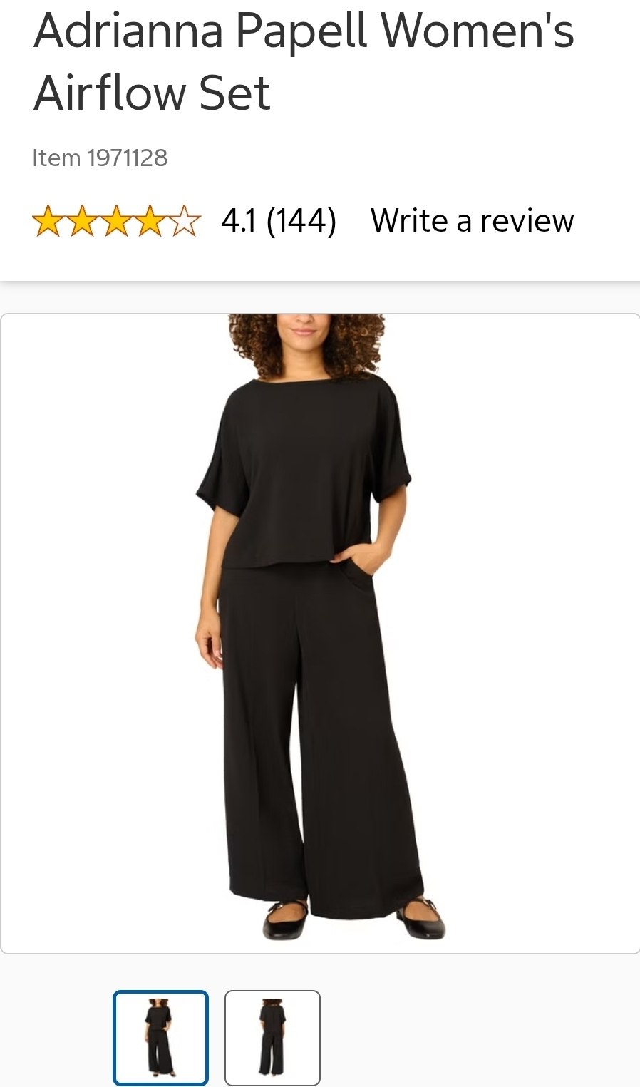 Adrianna Papell Women's Airflow Set