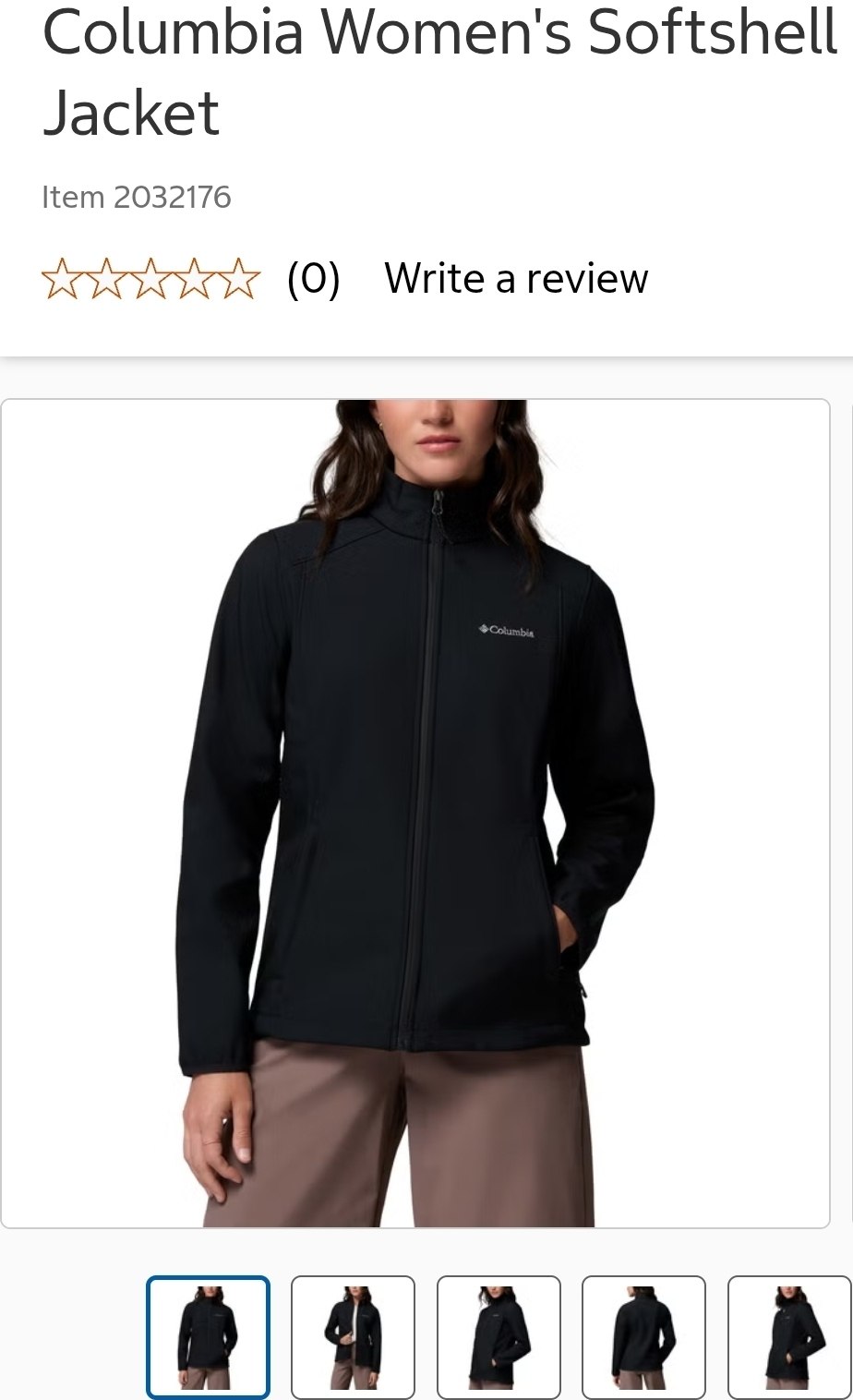 Columbia Women's Softshell Jacket
