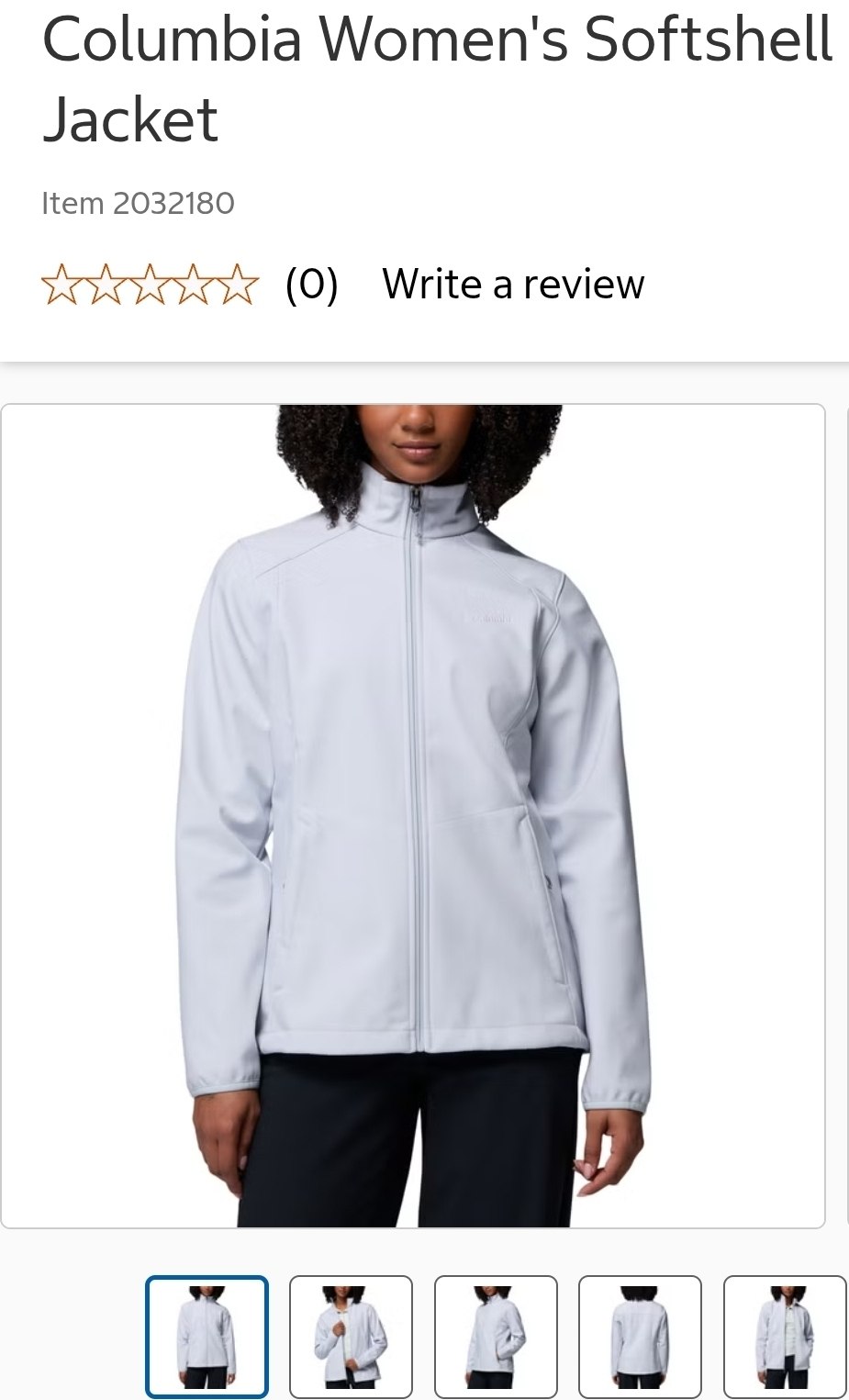 Columbia Women's Softshell Jacket
