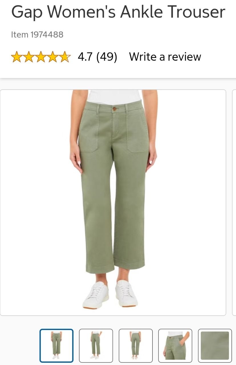 Gap Women's Ankle Trouser