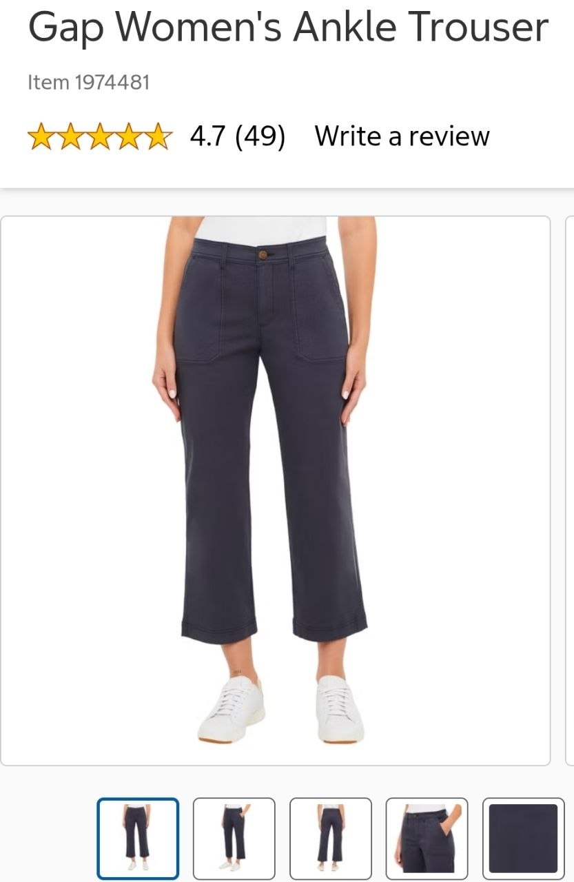 Gap Women's Ankle Trouser