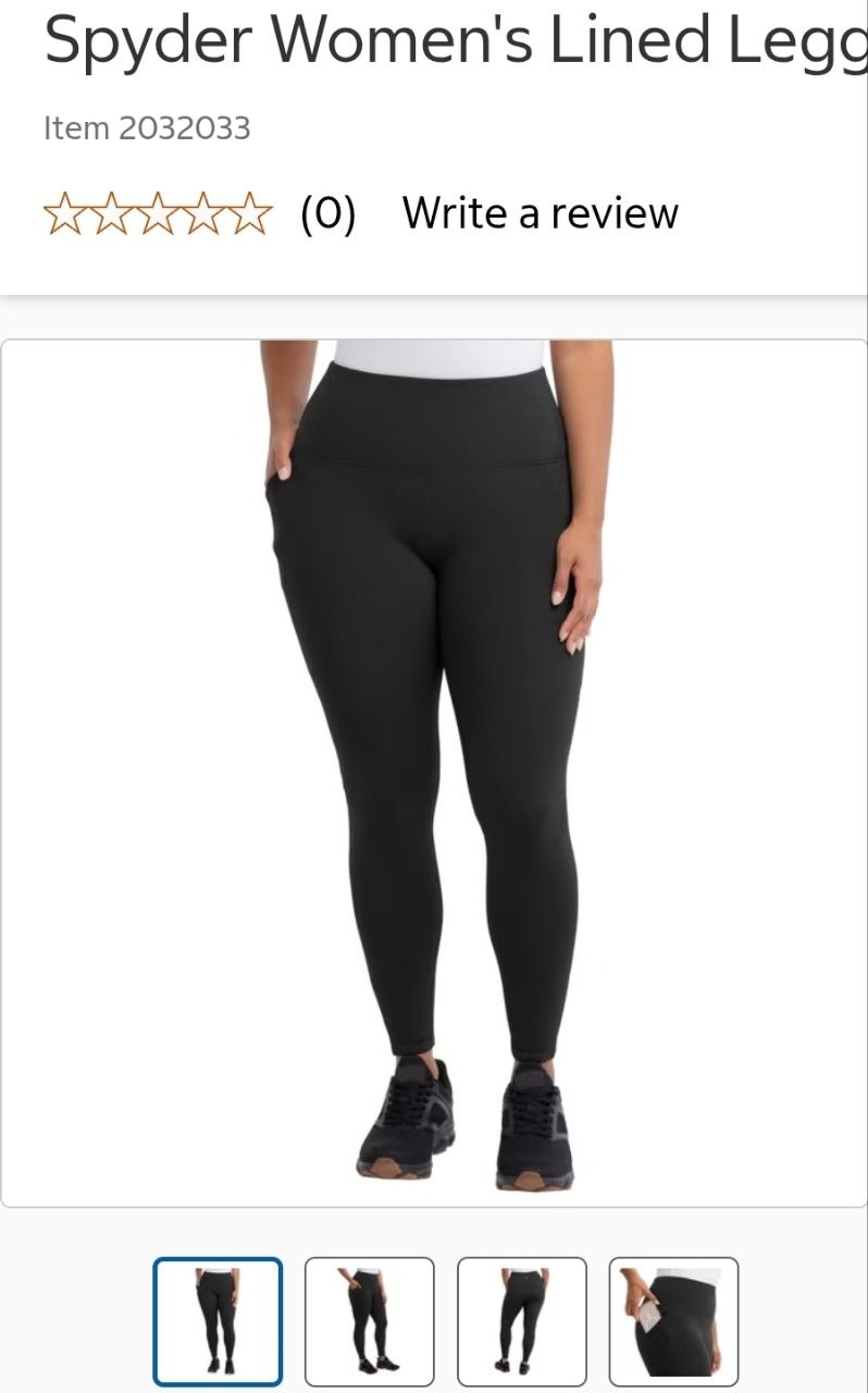 Spyder Women's Lined Legging
