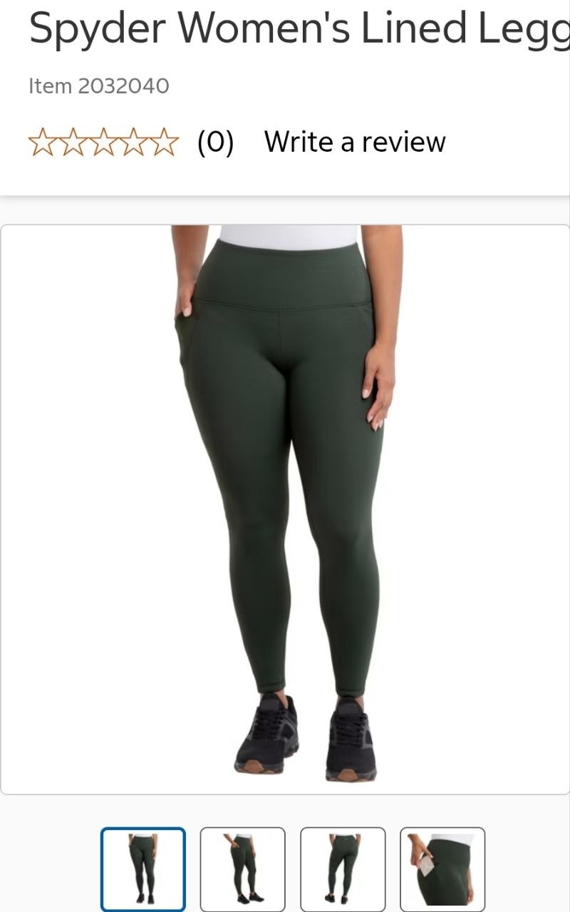 Spyder Women's Lined Legging