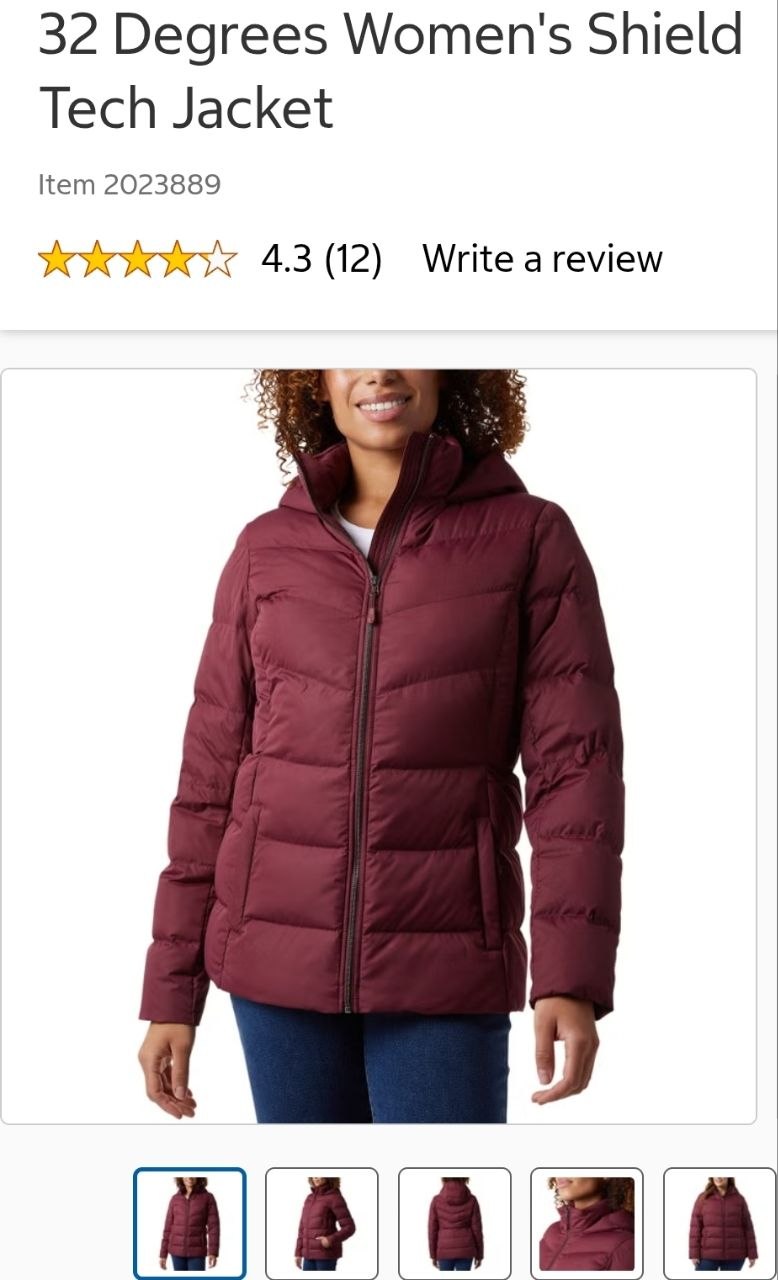 32 Degrees Women's Shield Tech Jacket