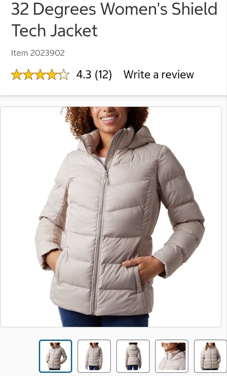 32 Degrees Women's Shield Tech Jacket