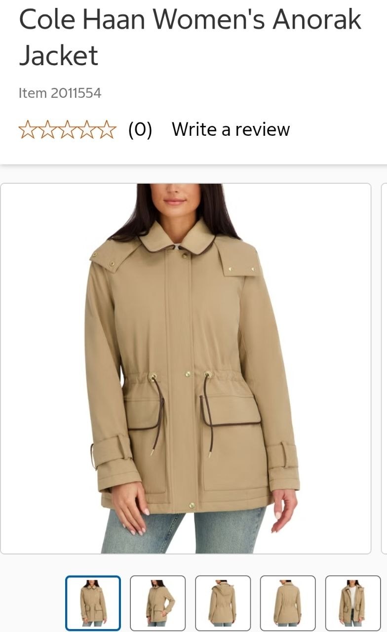 Cole Haan Women's Anorak Jacket