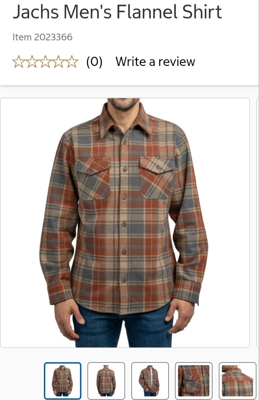 Jachs Men's Flannel Shirt