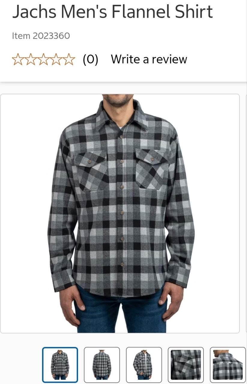 Jachs Men's Flannel Shirt