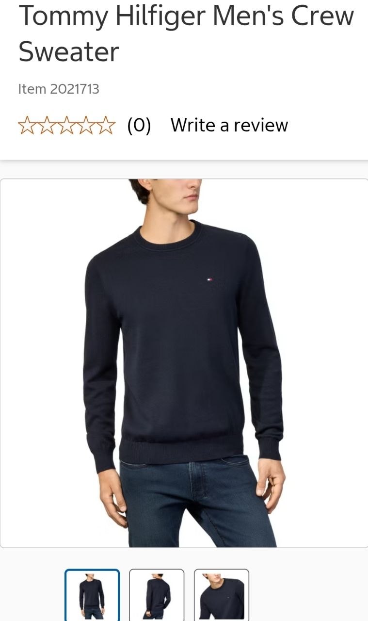 Tommy Hilfiger Men's Crew Sweater