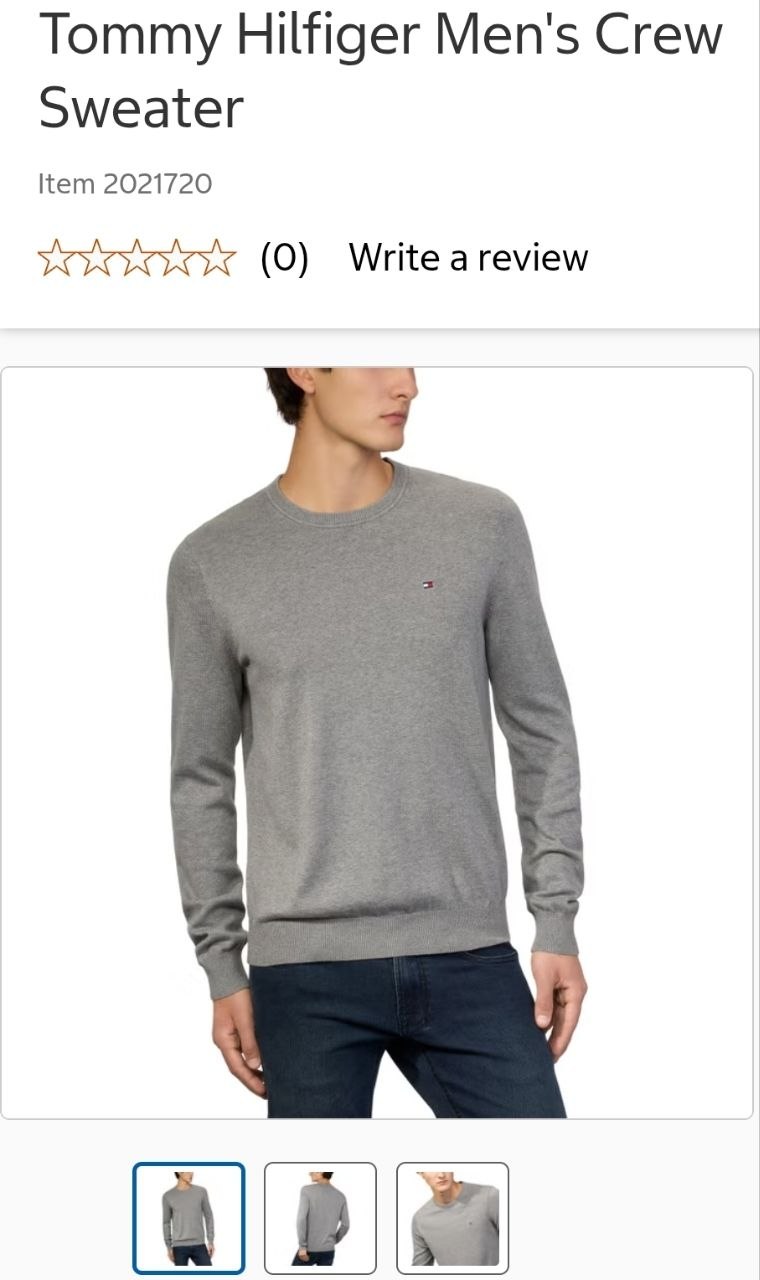 Tommy Hilfiger Men's Crew Sweater