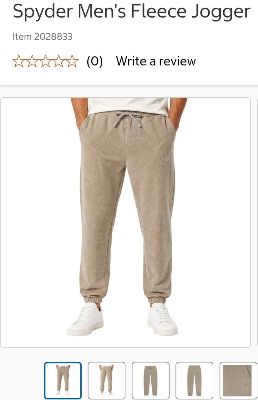 Spyder Men's Fleece Jogger
