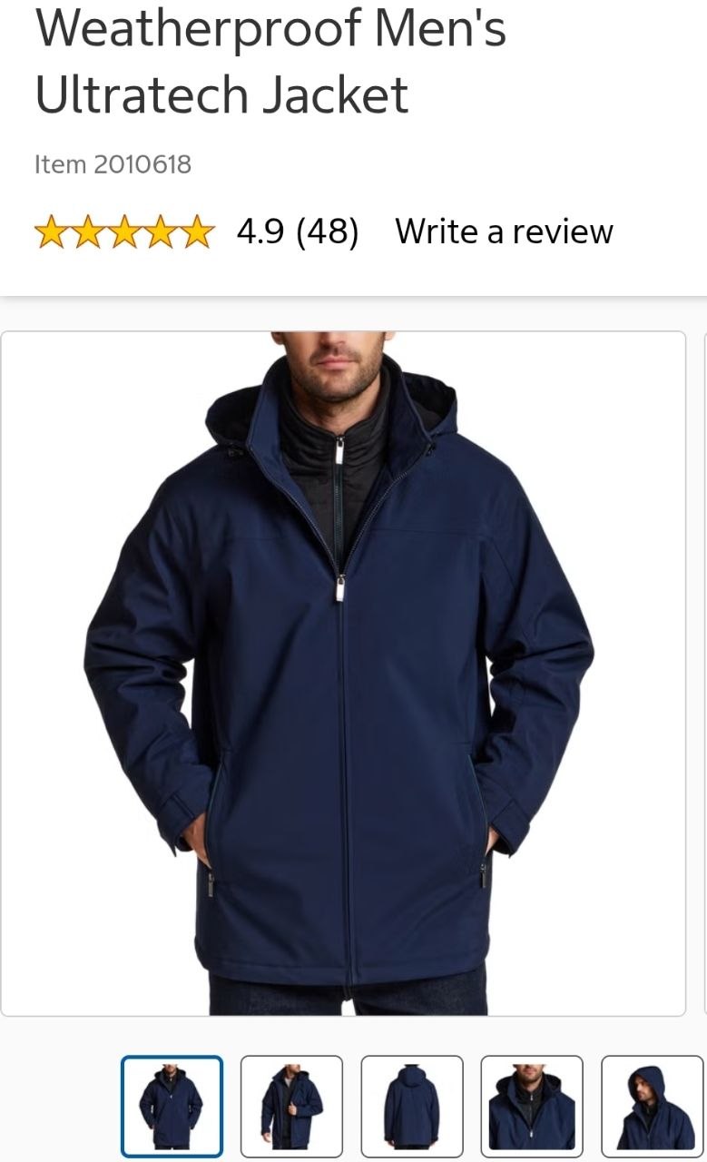 Weatherproof Men's Ultratech Jacket