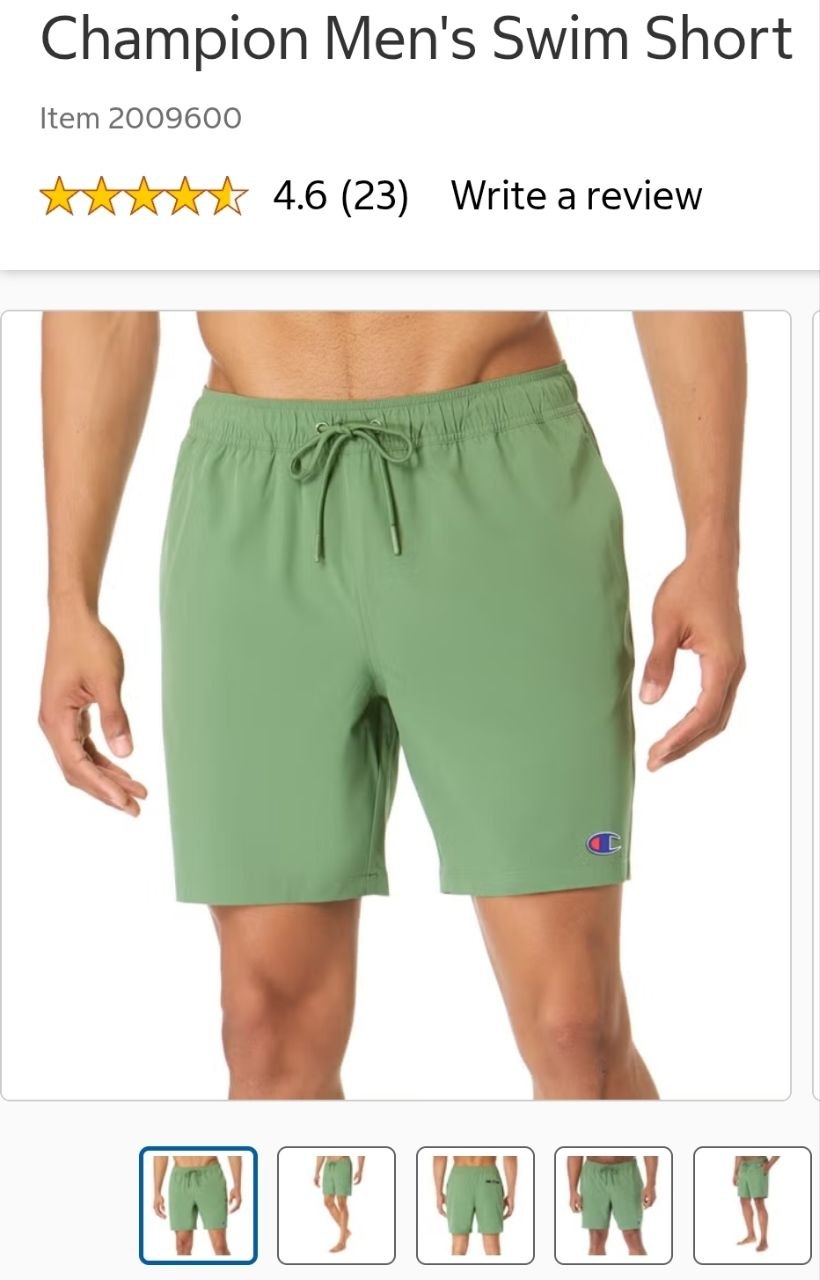 Champion Men's Swim Short