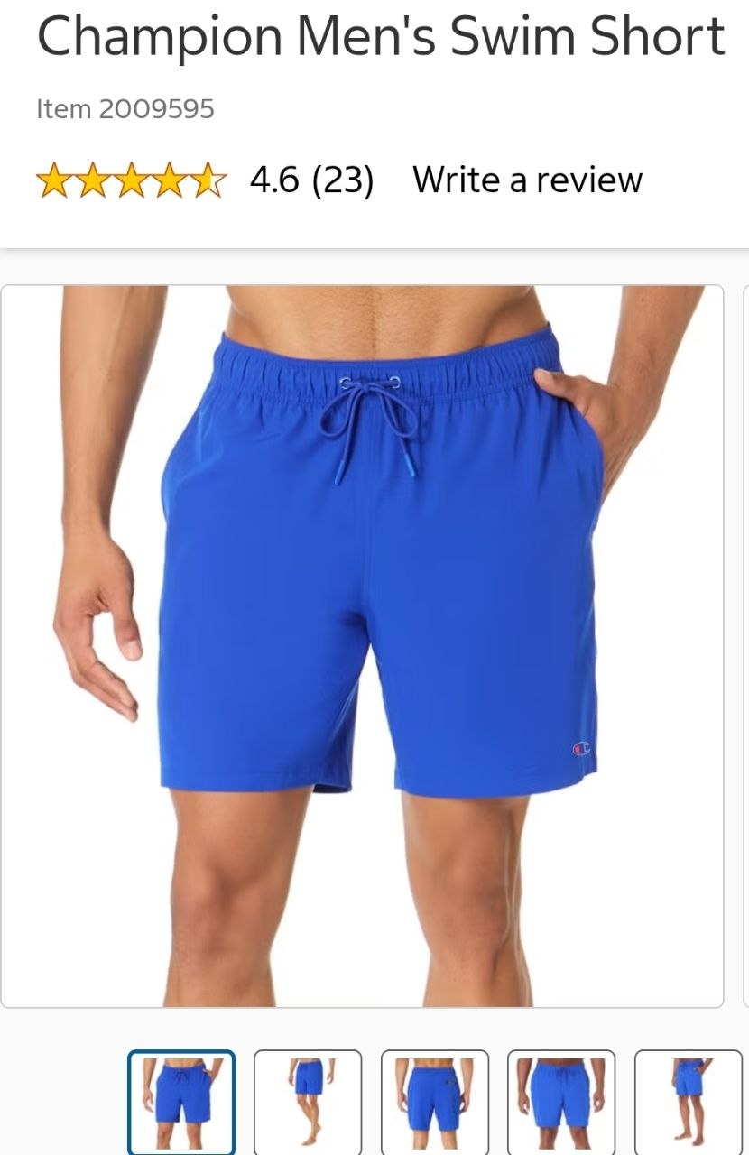 Champion Men's Swim Short