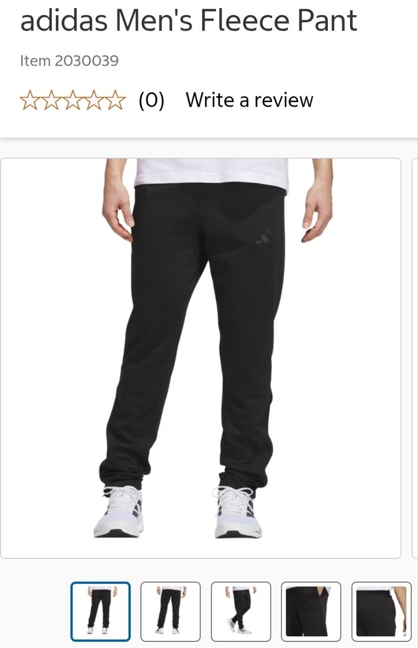 adidas Men's Fleece Pant