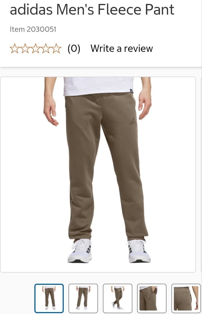adidas Men's Fleece Pant