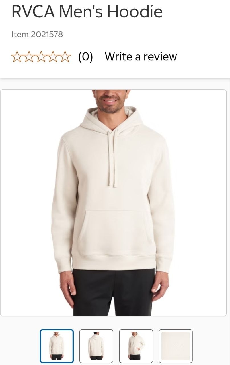 RVCA Men's Hoodie