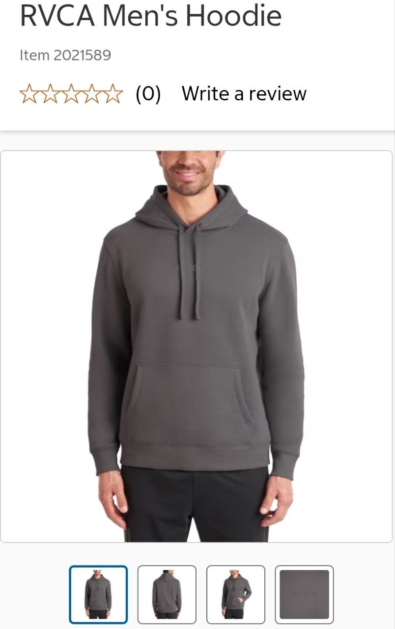 RVCA Men's Hoodie