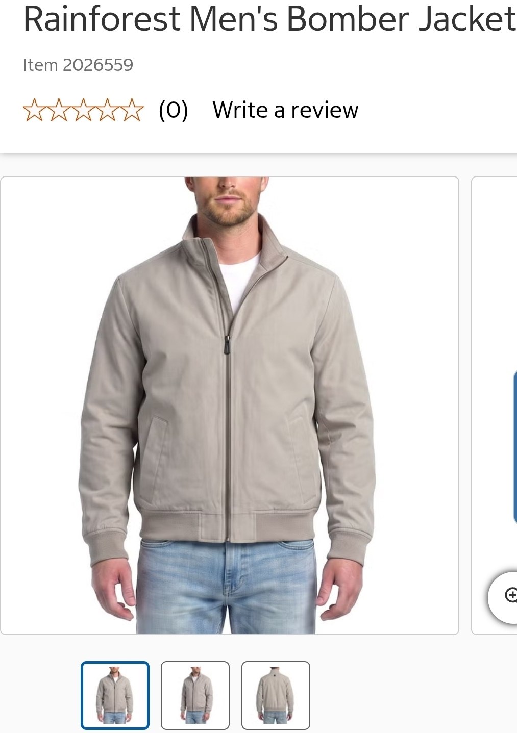 Rainforest Men's Bomber Jacket