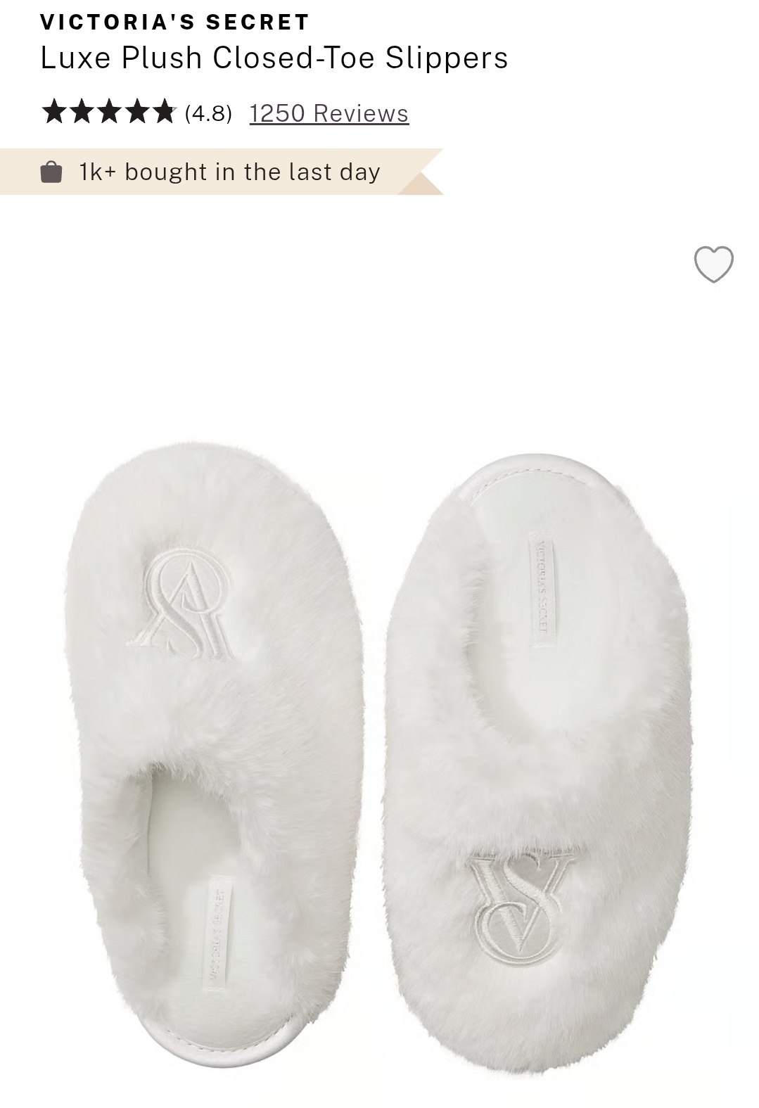Plush Slippers