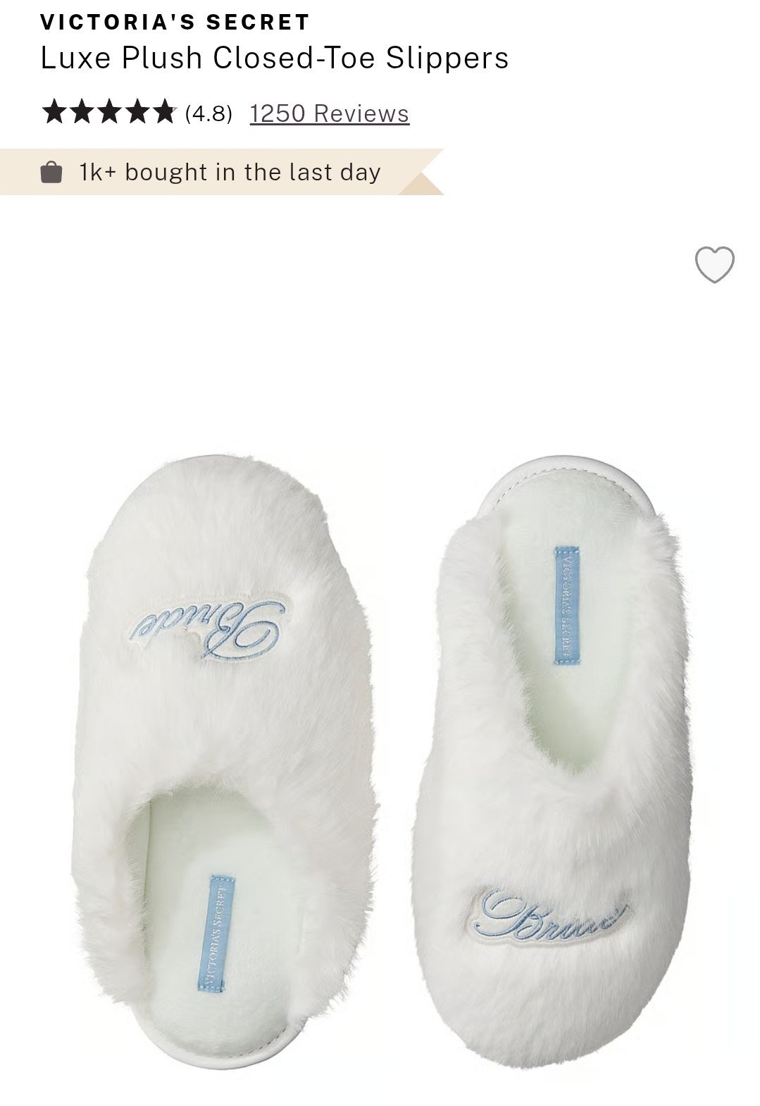 Plush Slippers