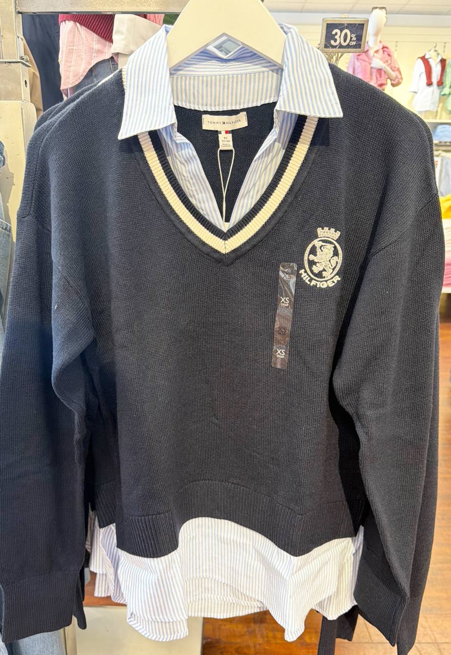 Camisa de linha com gola
