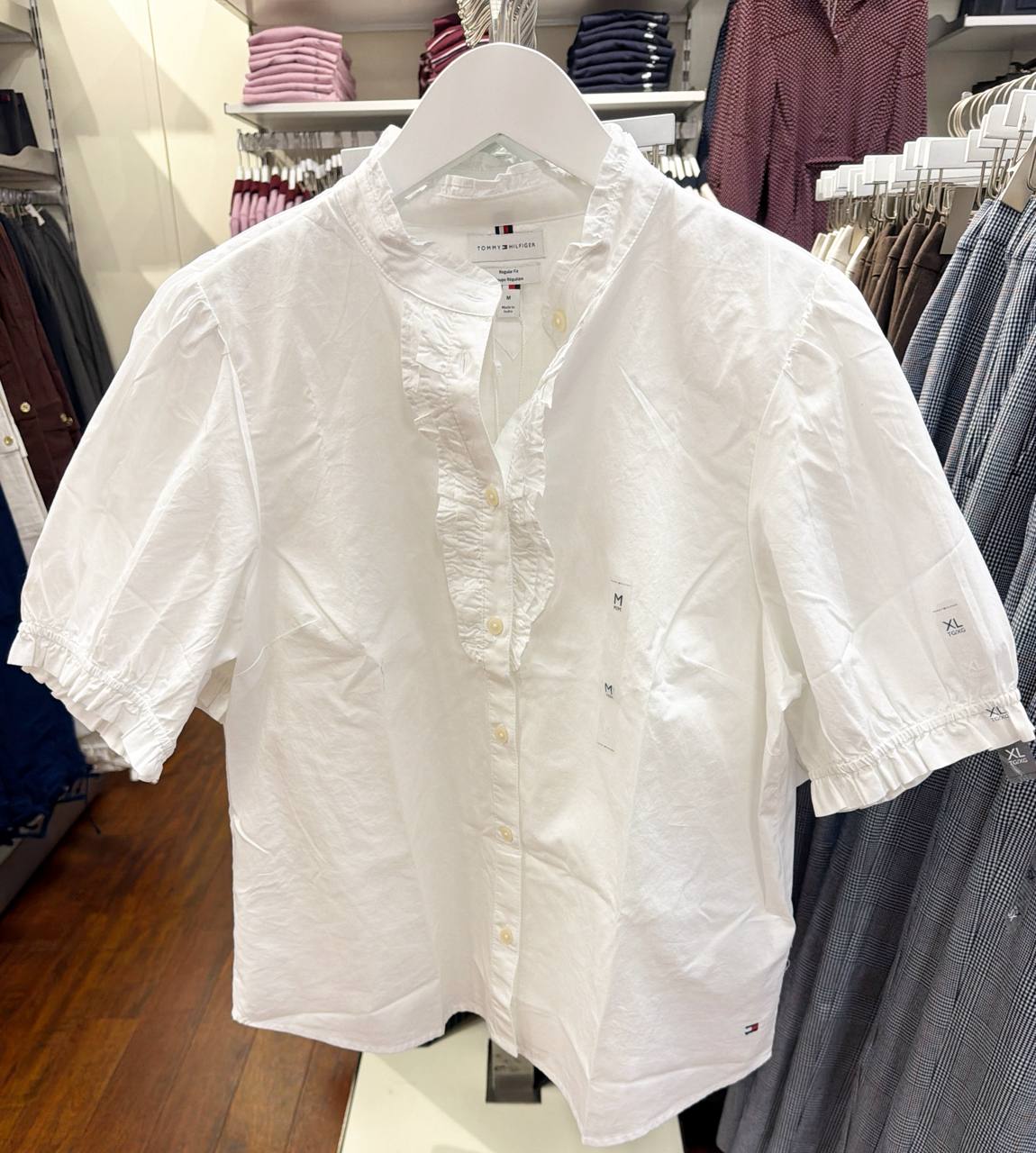 camisa classic fit manga curta
