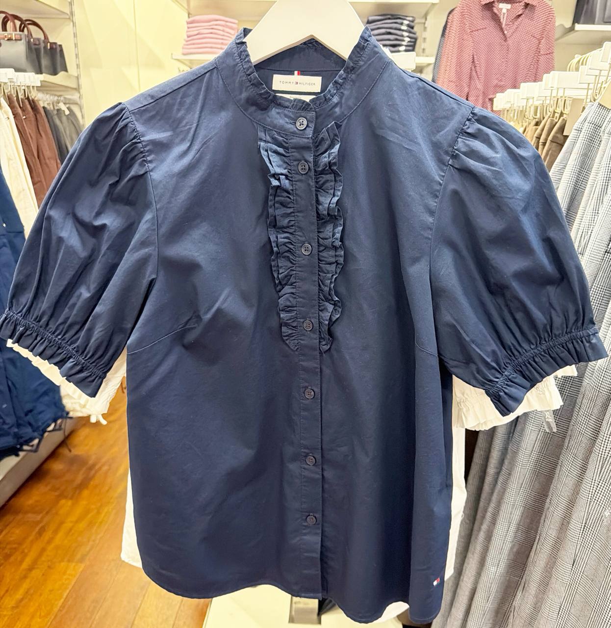 camisa classic fit manga curta