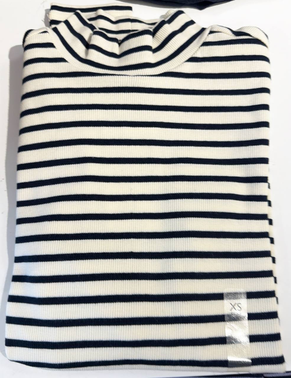 Blusa manga Longa gola alta