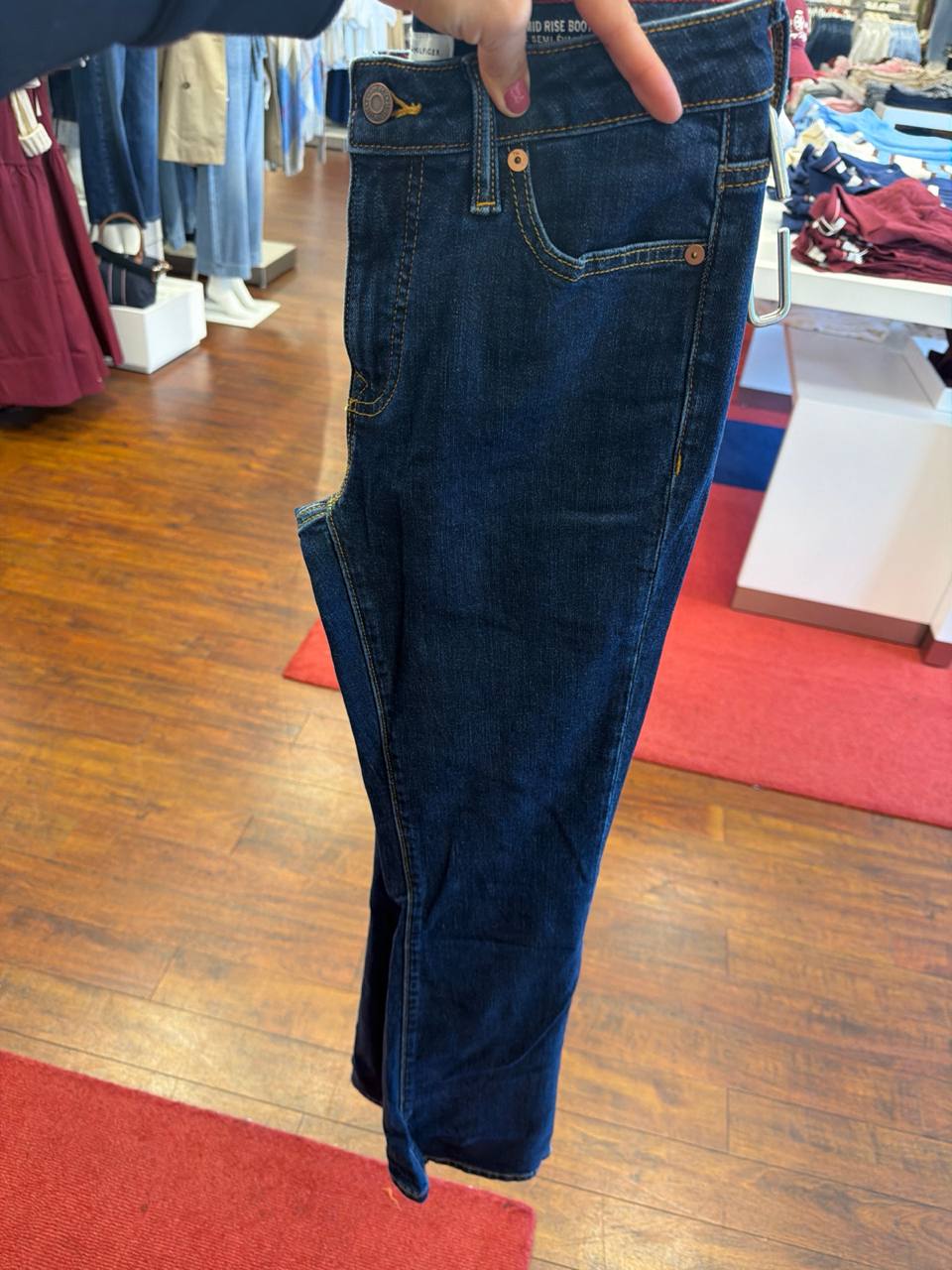 calça HIGH RISE WIDE BOOTCUT