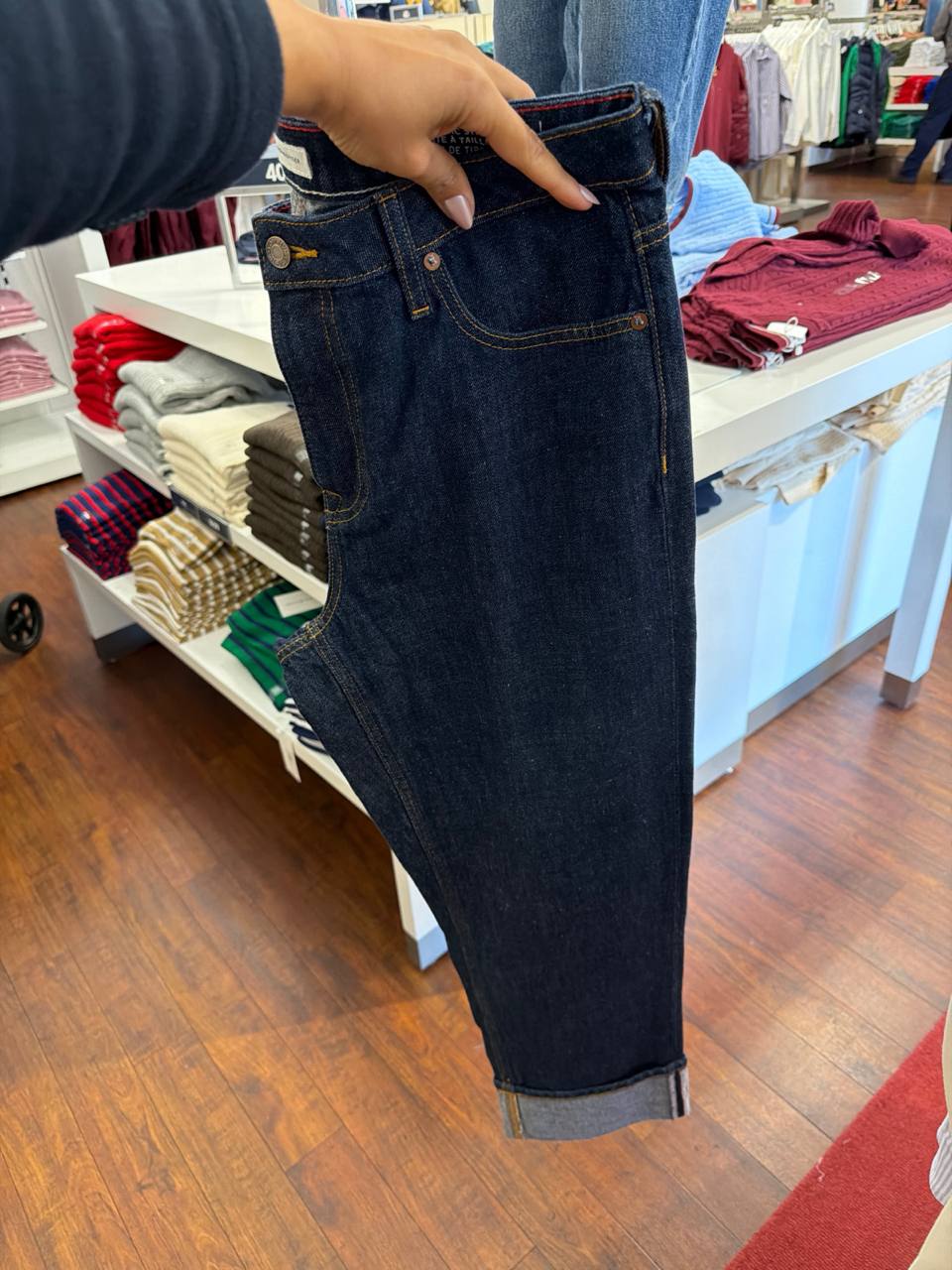 calça HIGH RISE STRAIGHT