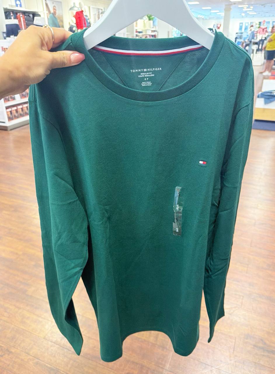 Camiseta Regular Fit Manga Longa