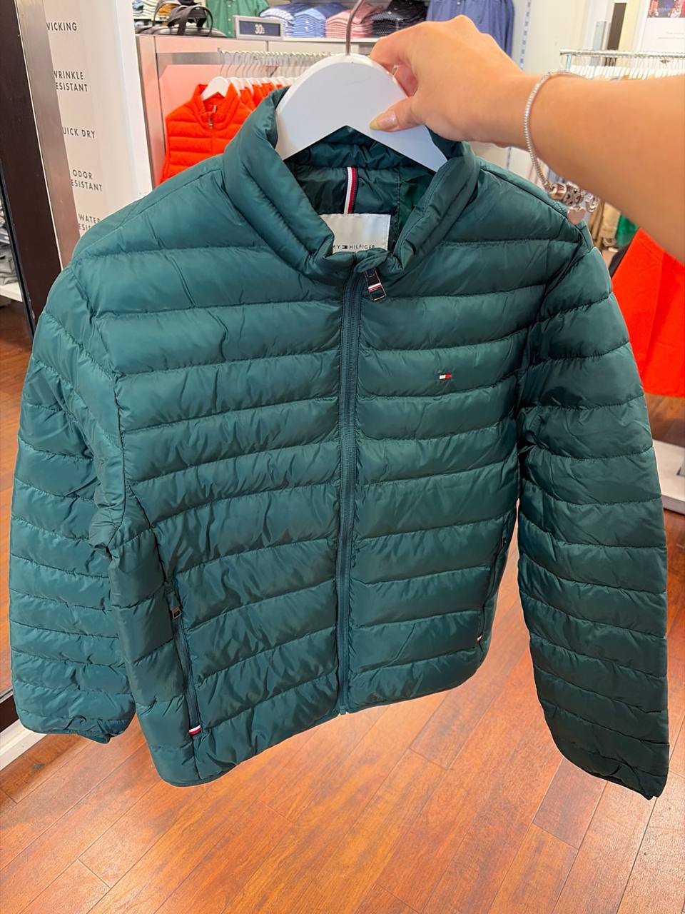 casaco puffer térmico