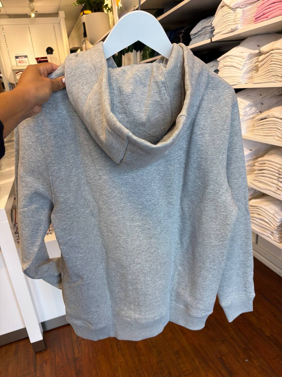 Moletom com Fleece e Capuz