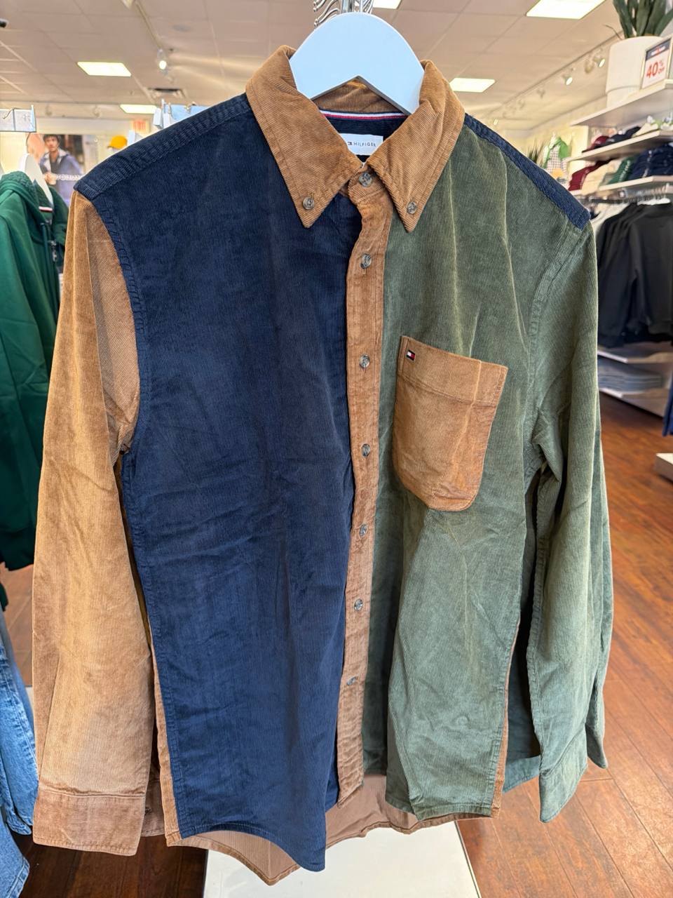 Camisa social manga longa REGULAR fit veludo