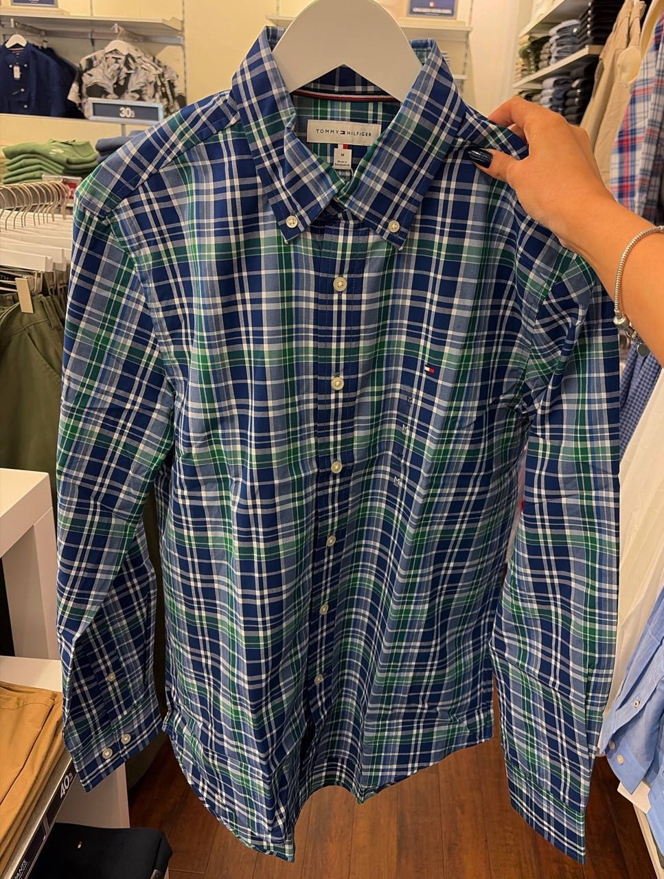 Camisa social manga longa REGULAR fit algodão