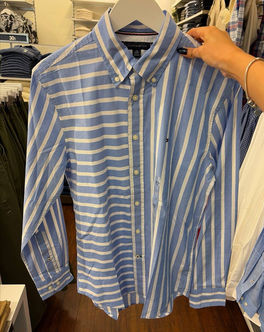 Camisa social manga longa REGULAR fit algodão