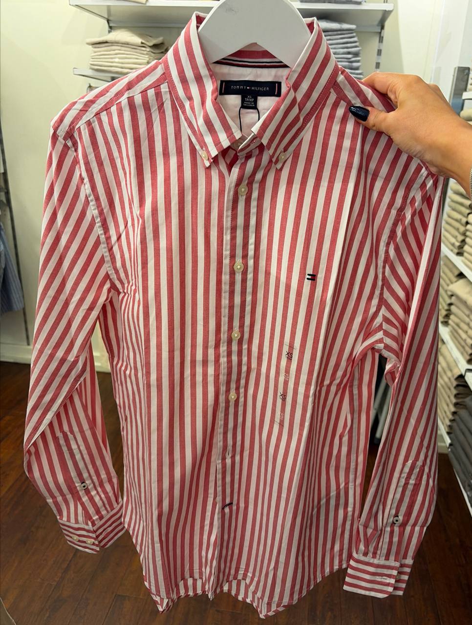 Camisa social manga longa REGULAR fit algodão
