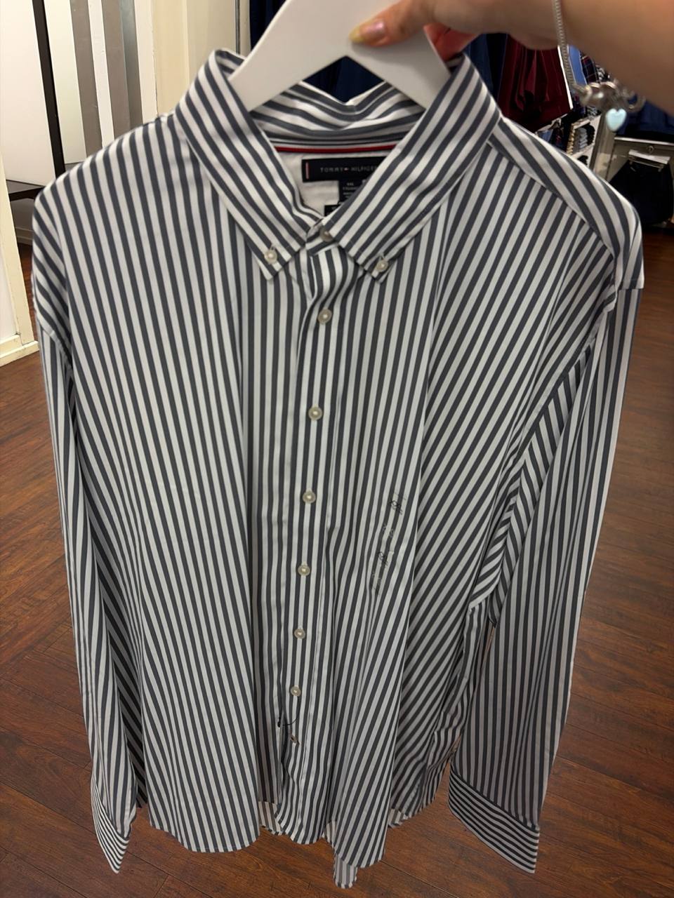 Camisa social manga longa REGULAR fit stretch nylon