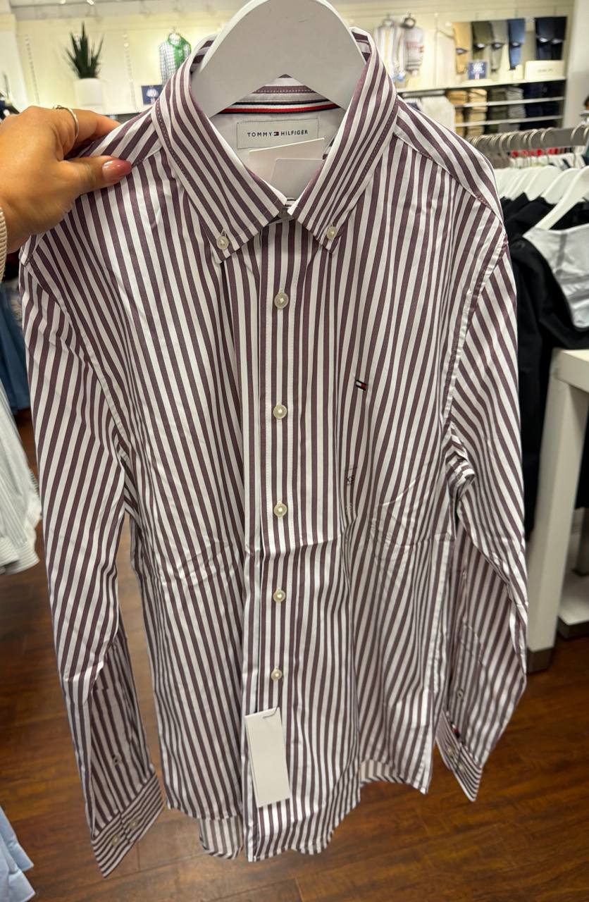 Camisa social manga longa REGULAR fit stretch nylon