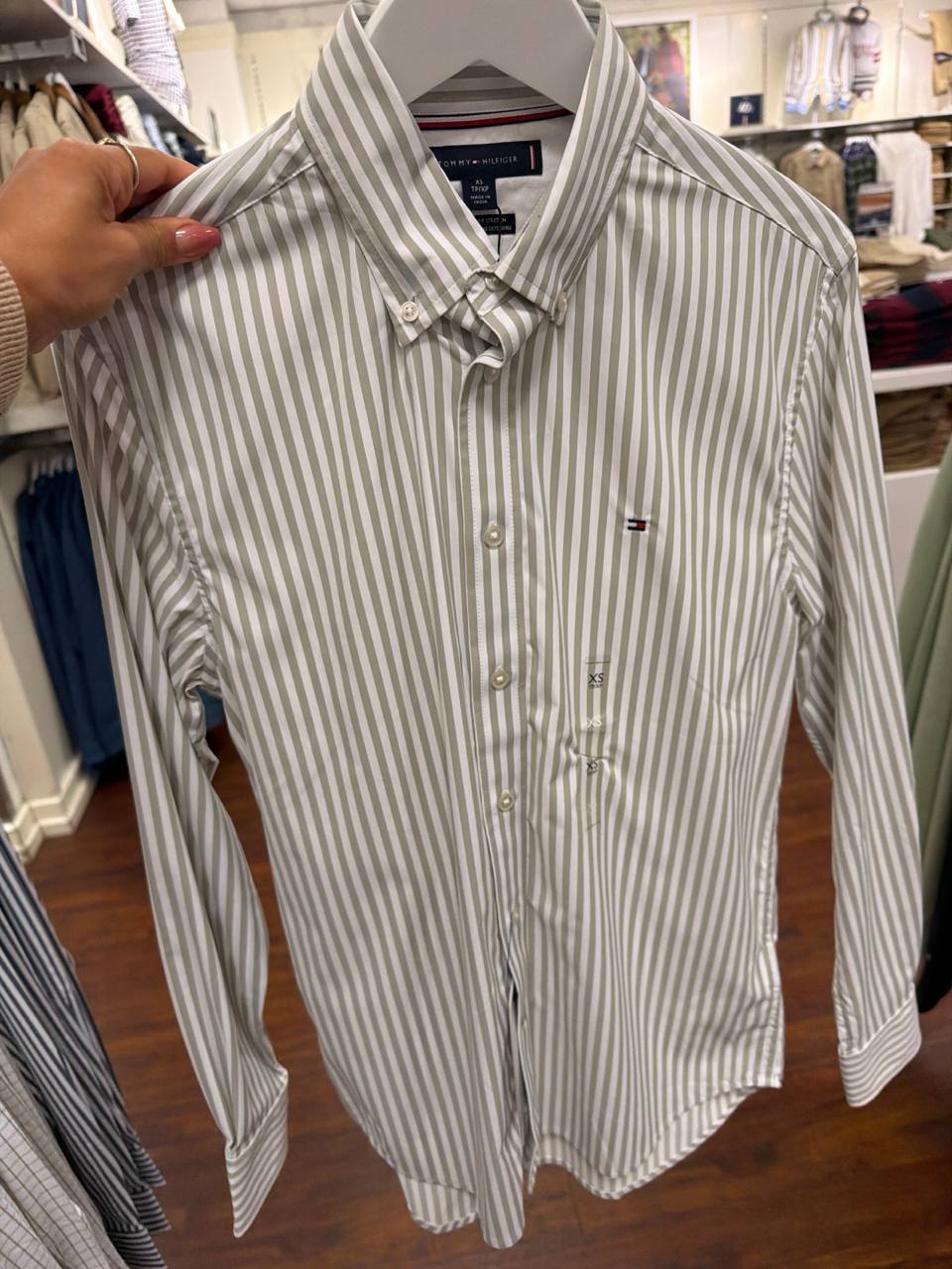 Camisa social manga longa REGULAR fit stretch nylon