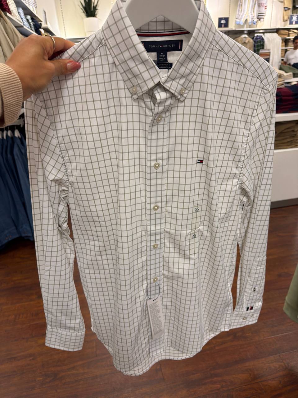 Camisa social manga longa REGULAR fit stretch nylon