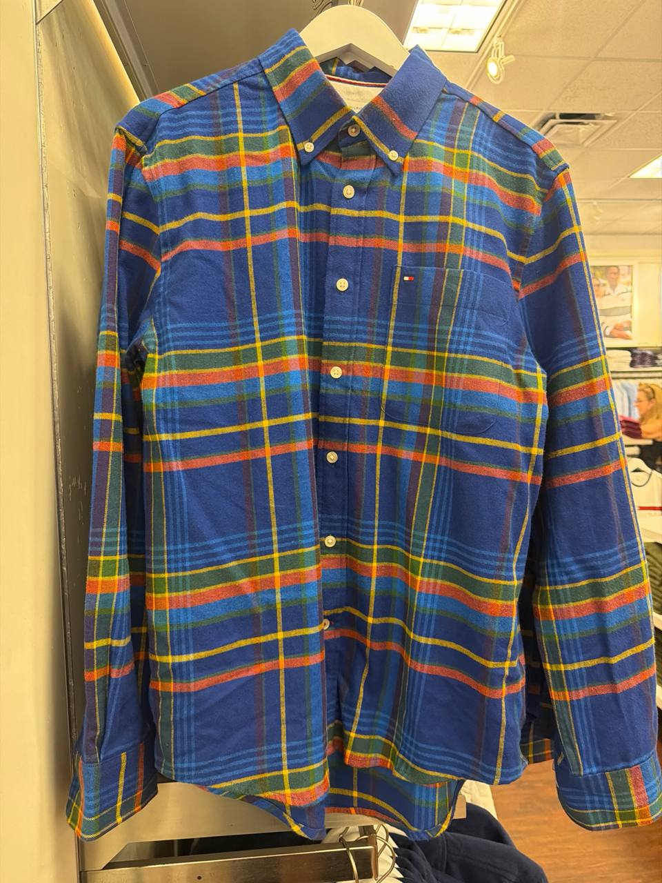 Camisa social manga longa REGULAR fit flanela